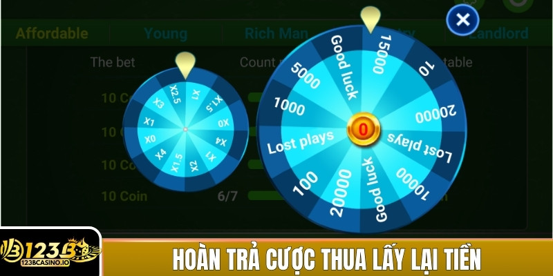 Hoàn trả cược thua giúp bạn lấy lại phần nào số tiền mất